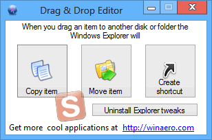Drag & Drop Editor