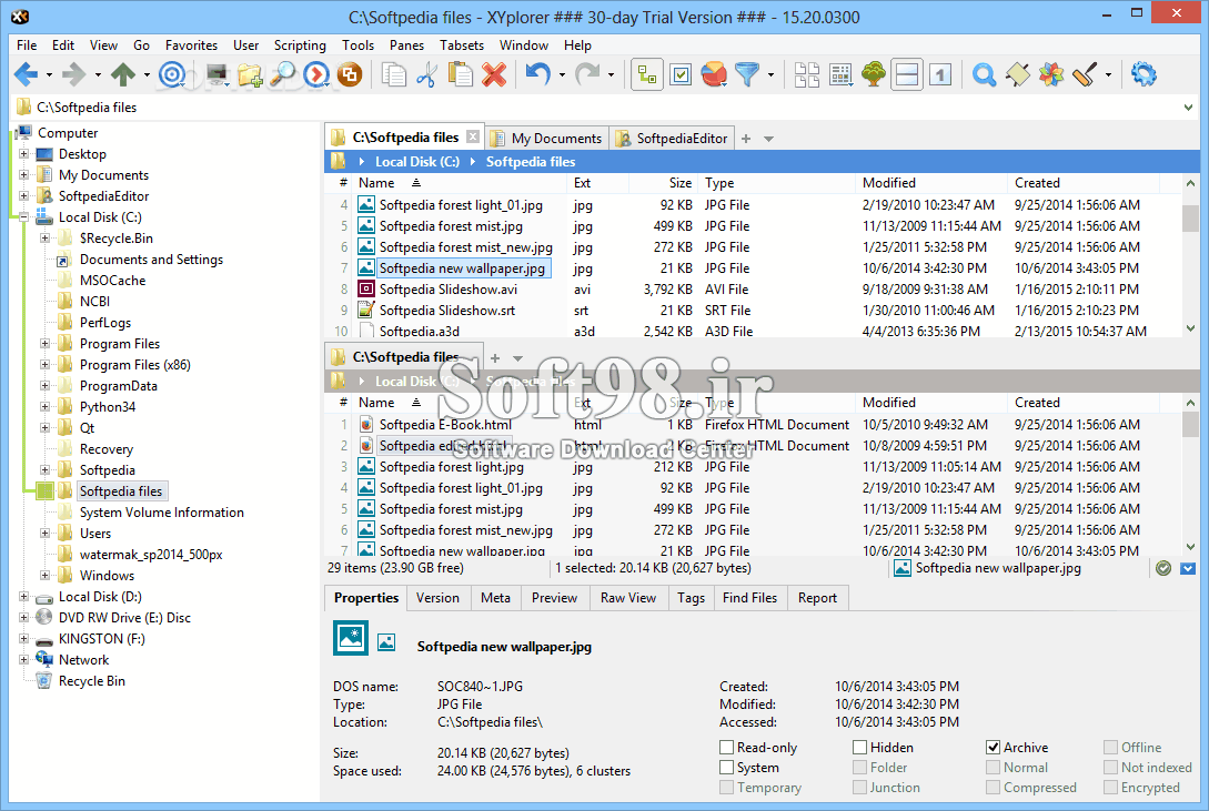 XYplorer 20.20.0100 + Portable File Manager In Windows